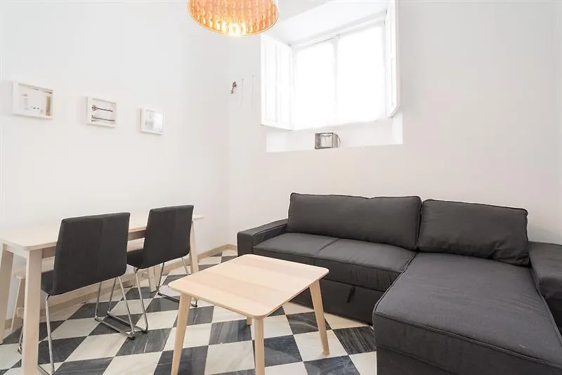Central 1 Bedroom Apartment Nosquera Malaga 0*,